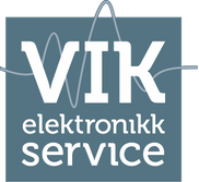 Vik Elektronikkservice sin logo