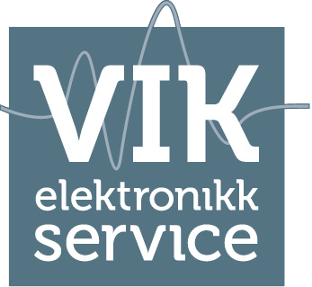Vik Elektronikkservice sin logo